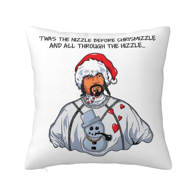 Rapper Music Snoop Dogg Cushion Cover X Cm Polyester Velvet Throw Pillow Case For Sofa Car Decoration Bedding Pillowslip