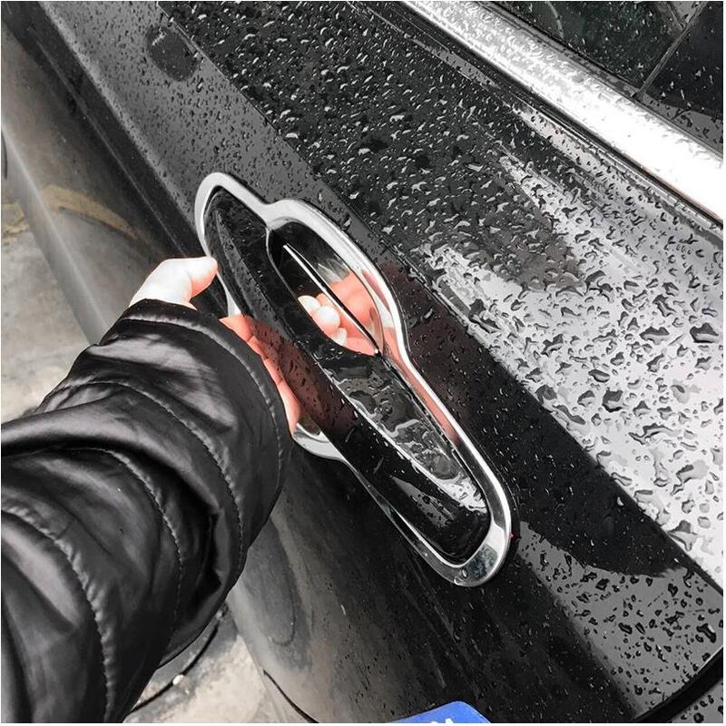 Car styling for volvo s90 xc90 xc60 door bowl stainless steel door bowl decorative car accessories Car sticker