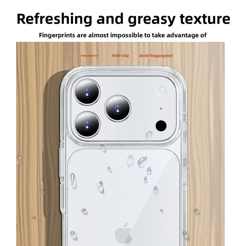 Transparent Clear Magnetic Wireless Charging Protection Phone Case for IPhone 17 Pro Max 17 Air iPhone17 Camera Protect Cover