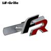 3D Metal Logo Car Front Grill Emblem Grille Badge Sticker For Leon Altea Mk3 5f 1p Ibiza 6l 6j Ateca Arona