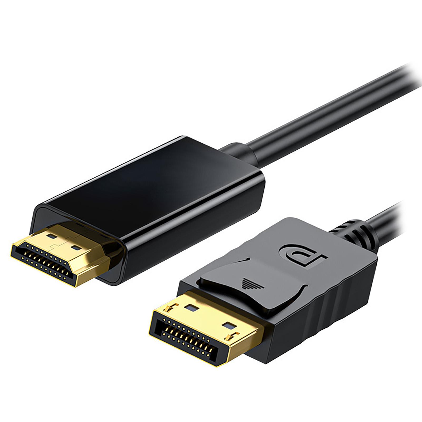 

Кабель DisplayPort - HD Multimedia Interface, штекер-штекер, позолоченный, 4K 60 Гц, адаптер DisplayPort
