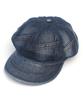 Yunibeosyeolkemiseuteuli Patchwork Dark Denim Newsboy Cap