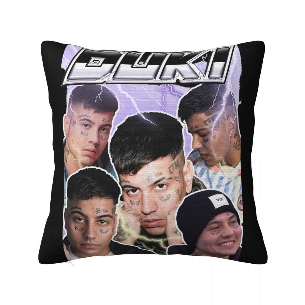 Duki Singer Rapper Pillowcase Soft Polyester Cushion Cover Decoration Pillow Case Cover Bed Square 40*40cm
