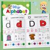 48 Pages, A-Z Alphabet Exercise Book, Writing Practice, Creative Coloring Adventure Drawing Book, English Homework Copybook