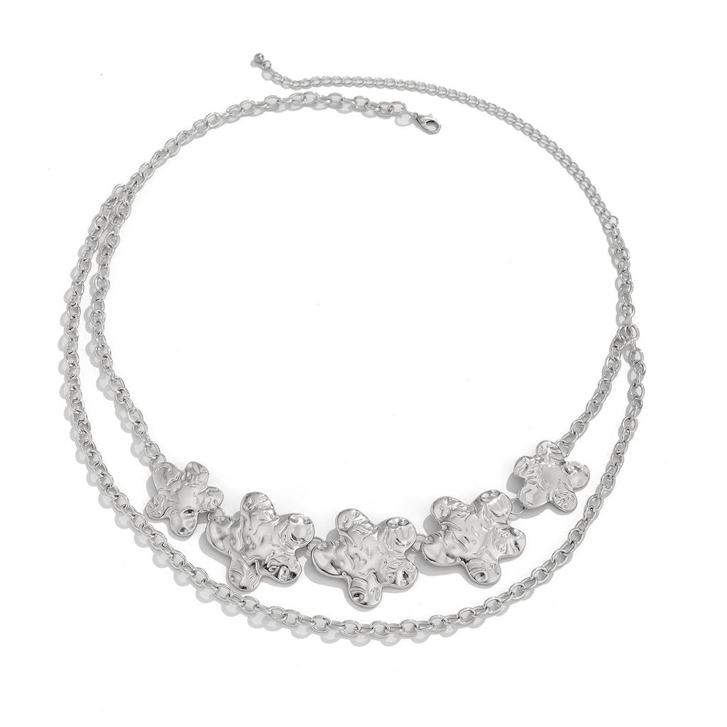 Wind Übertrieben Metall Große Liebe Hüftkette Hüftkette Punk-Stil Sexy Seestern Kette Körperkette