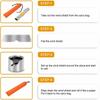 Thin Titanium Camping Stove Windscreen Windproof Plate Camping Stove Wind Screen  Backpacking