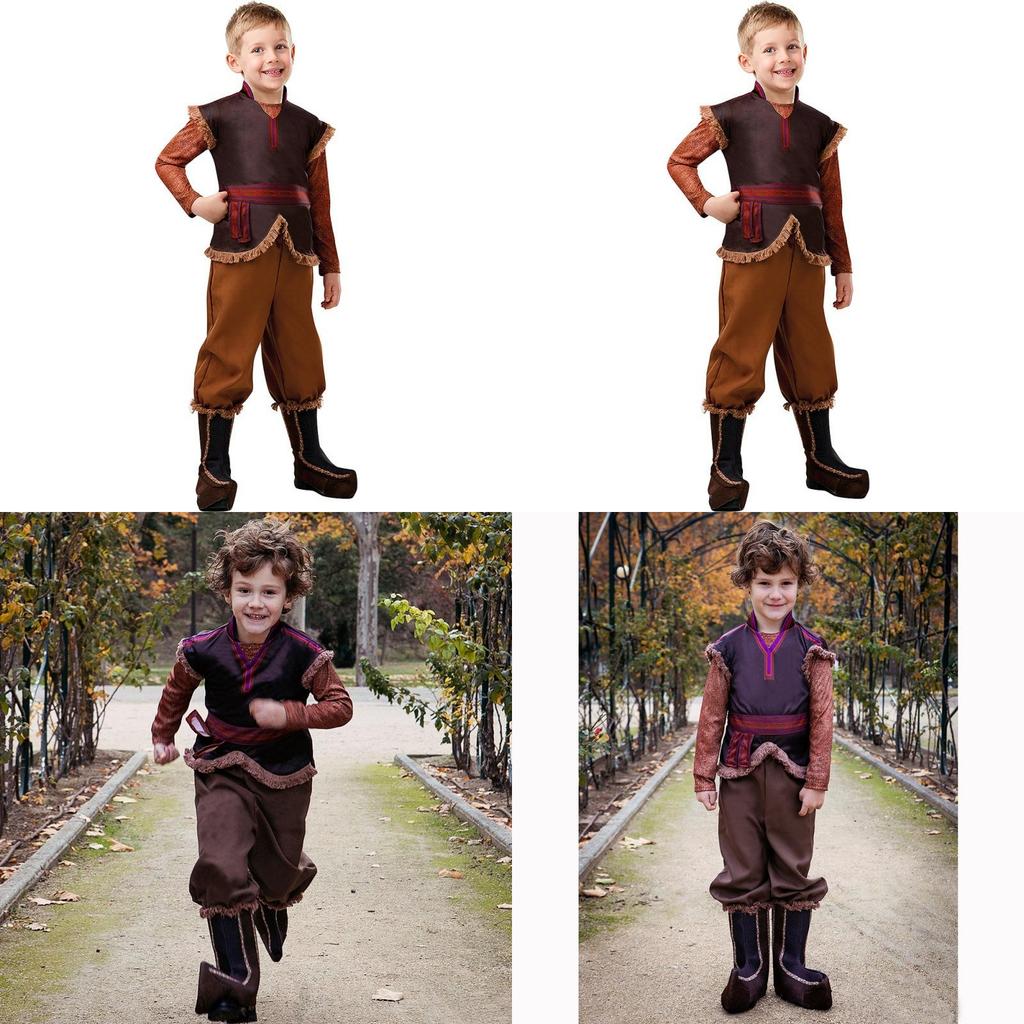 Prince Dazzling Ice Character Outfit For Boys Suitable For Halloween And Cosplay Fun