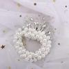 Princess Headwear Sweet Children's Headdress Korean Style Hair Rope Crown Hair Rope Pearl