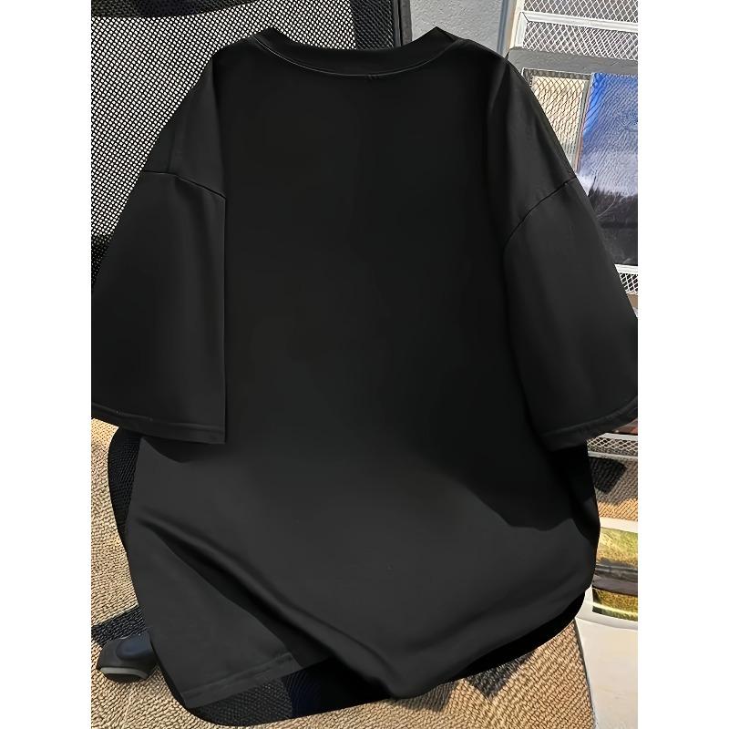 European sizes 100% Pure Cartoon Cute Little Printed Short-Sleeve Round-Neck T-Shirt for Women, New Summer Style, Loose And Unique Top.