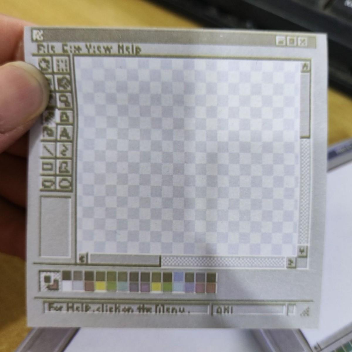 

50 Sheets Computer Drawing Board Pattern Notepad Funny Stationery Self-Adhesive Kawaii Notepad Memo Pad Office School Supplies