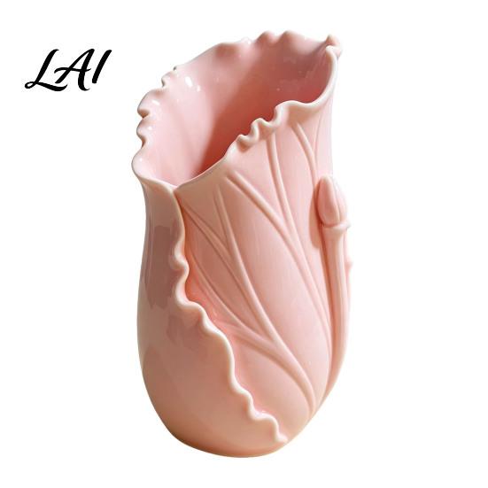 Unique Desk Organizer for Pens Lotus Leaf Pen Holder Decorative Pencil Modern Minimalist Desktop Office Supplies Makeup Brushes Stylish Holder