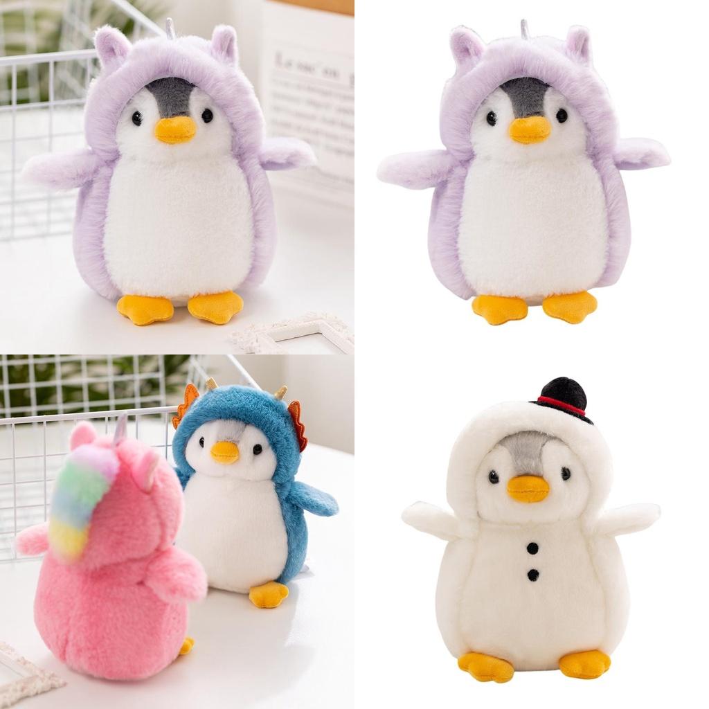 Cute And Soft Stuffed Penguin Toy For Dressing Up Perfect Gift For Business Occasions New Cross-border Product Characters)