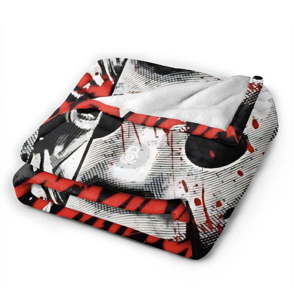 Friday Jason Voorhees 13th Blanket Quality Warm Soft  Throw Blanket Winter Travel Living Room Street Trend Bedspread