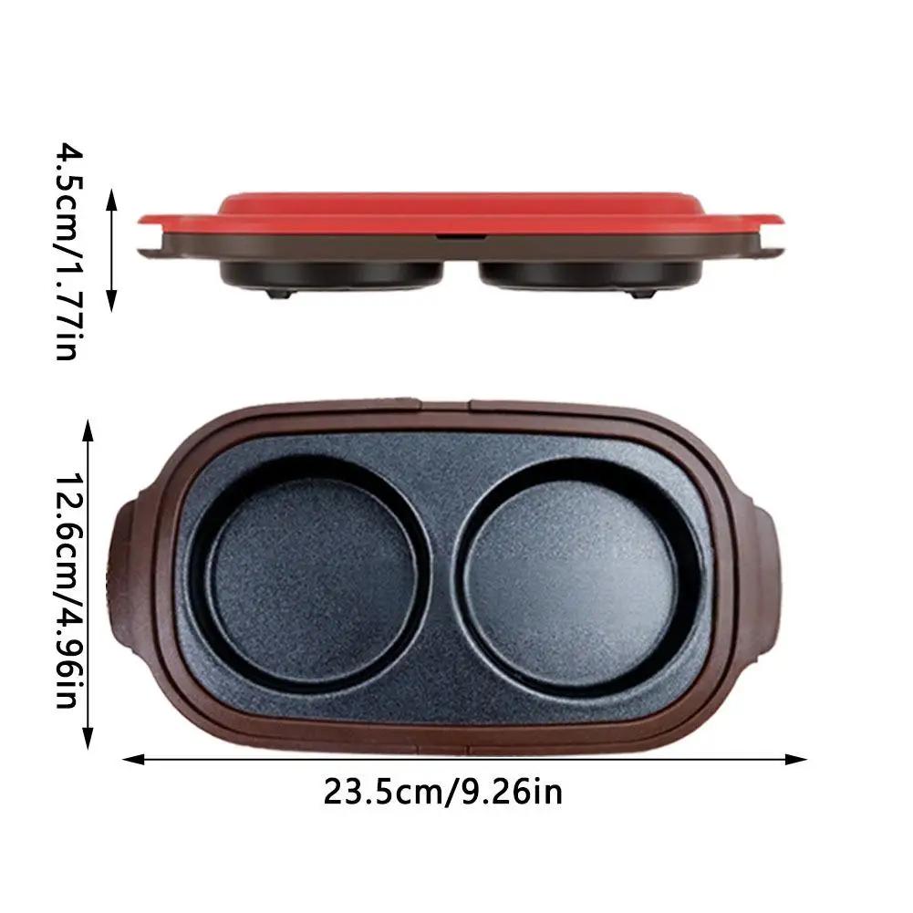 Multifunktionaler Mikrowellen-spezifischer Eierkocher Tragbarer Mikrowellenofen Sofortiger Eierbräter Pochierte Eier Rührei Küchenwerkzeug