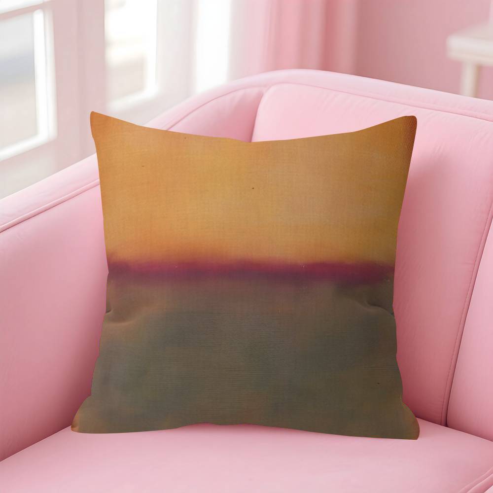 Art Mark Rothko Painting Pillow Cushion Cover Pillowcase Living Room Sofa Home Decor