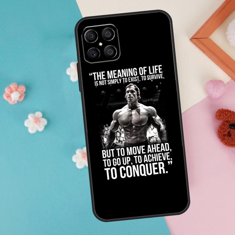 Workout Motivation Fitness Gym Quotes Case For Honor 200 Pro 50 70 90 Lite X9a X8a X8 X9 X8b X9c X9b Honor Magic 7 5 6 Pro Cover