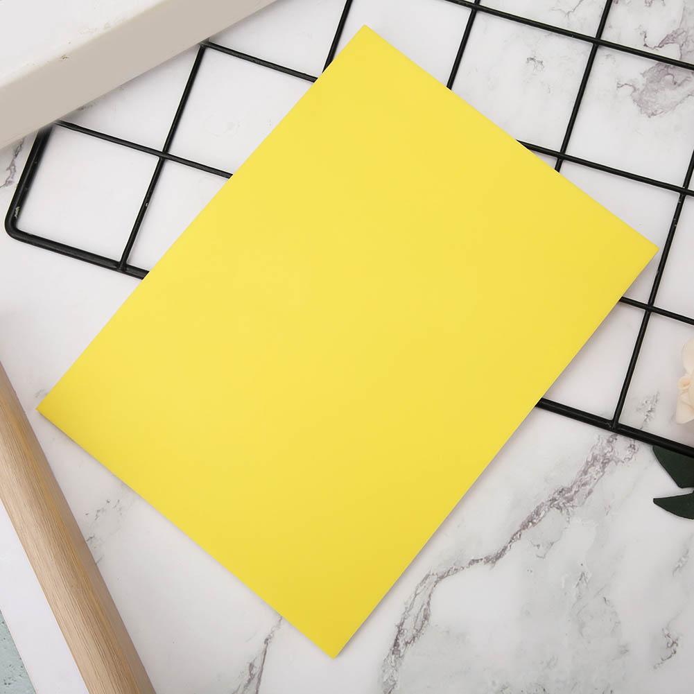 Jelly Rubber Stamp Double Layer Thin Carving Block for DIY Handmade StampsYellow White