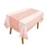 Plastic Disposable Table Decor for Party Tablecover Picnic Cloth Tablecloth Table Runner