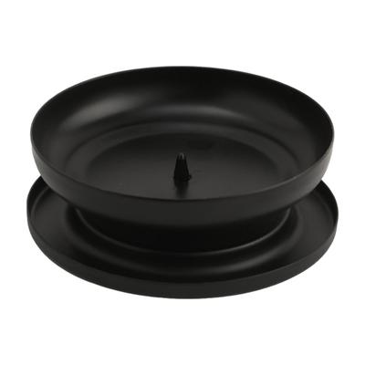 Candle Holder Matte Art Living Texture Heat Tolerant Iron Room Bedroom Desktop Candlestick Ornament Decor for Daily