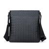 New woven men's bag business casual shoulder messenger bag small messenger men's bag simple, fashionable and lightweight