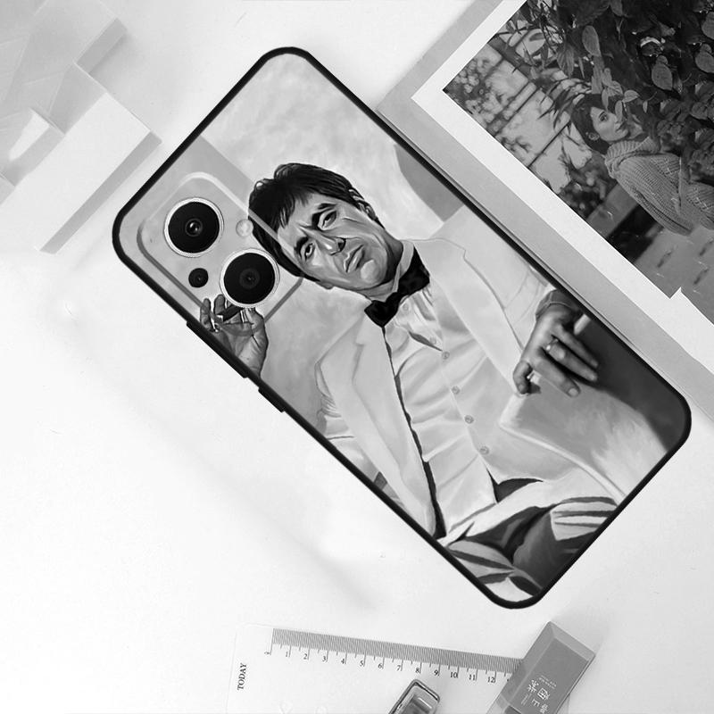 Al Pacino Scarface Case For OPPO Reno 11F 4Z 5Z 8T 10 Pro 4 6 7 8 5 Lite OPPO Find X6 Pro X2 X3 X5 Lite Cover
