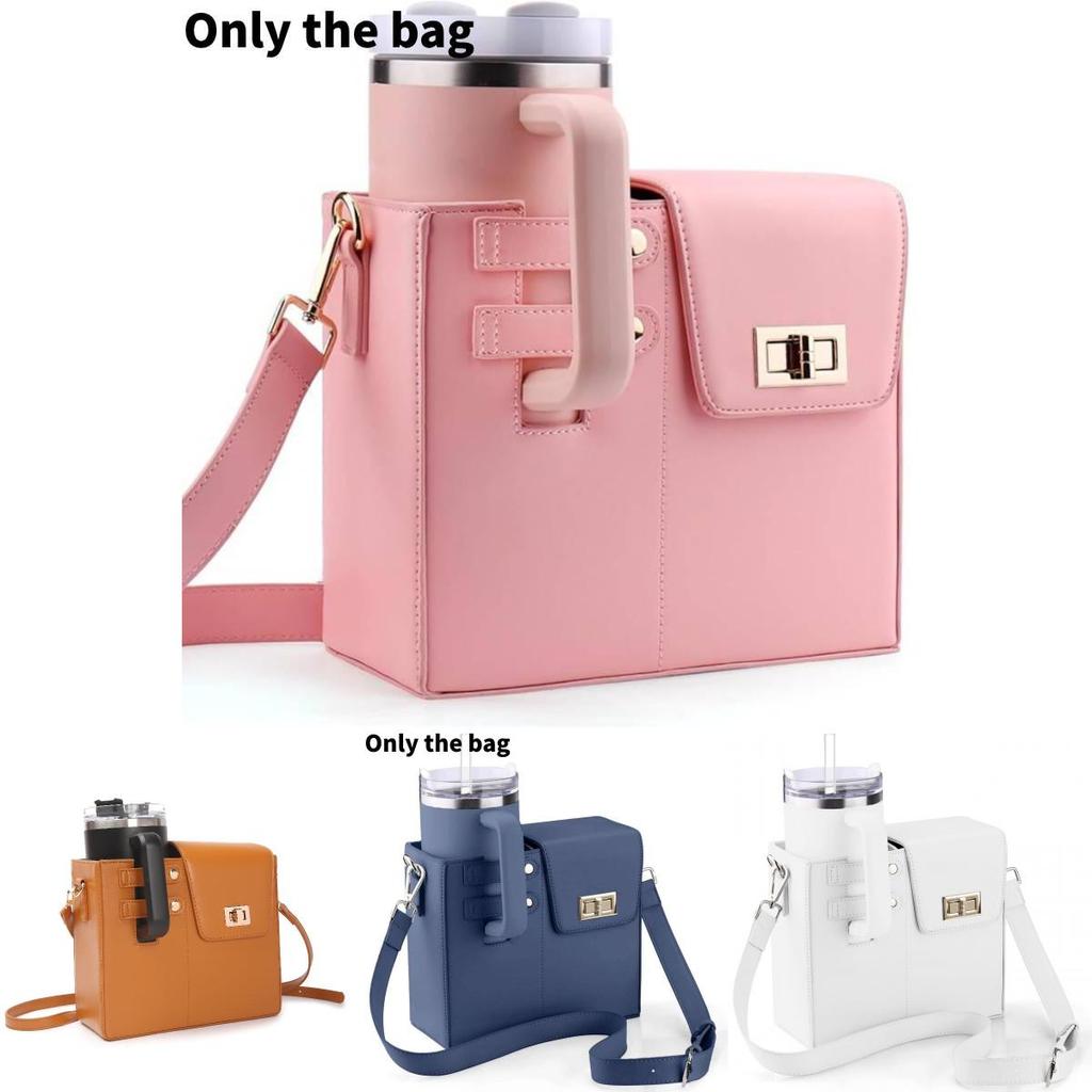 Spacious And Chic Insulated Water Bottle Carrier Bag With Unique Stitching Design