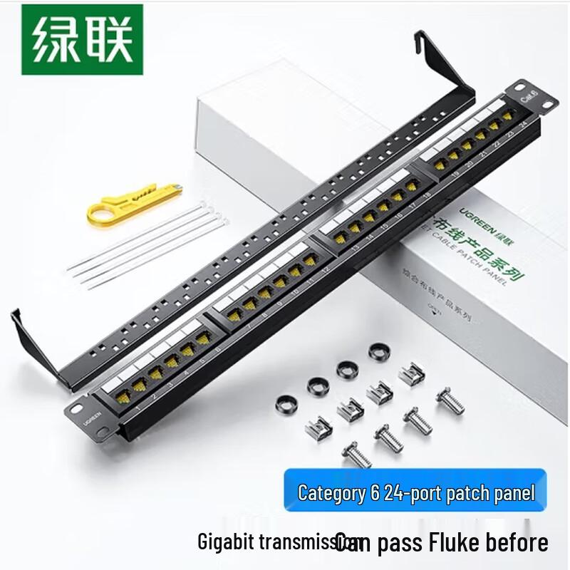 Ugreen NW127 Cat6 24-Port Network Patch Panel