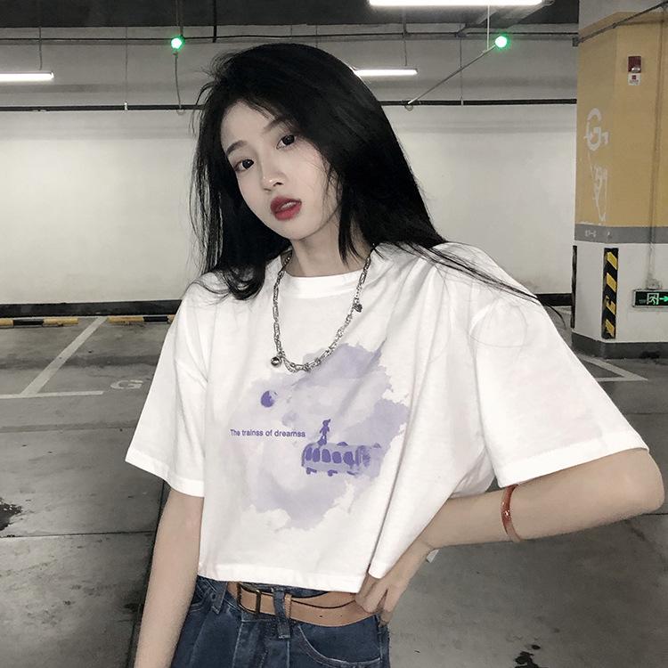 

Шикарный черный укороченный топ с открытым пупком - женская летняя мода 2024 года M