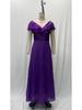 Elegant V-Neck Sequin Chiffon Sleeveless Dress for Spring/Summer 2025