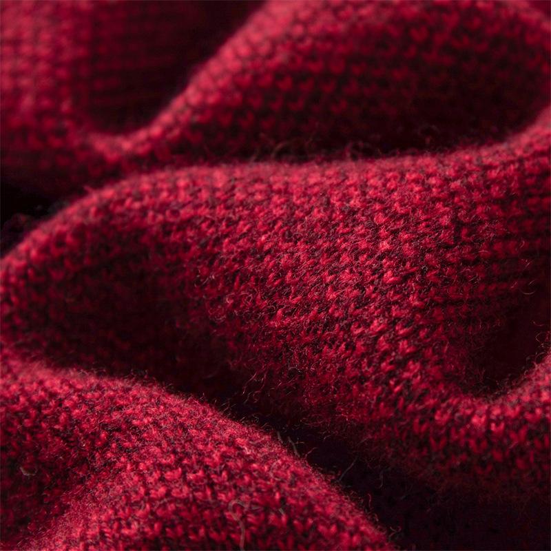 New cashmere sweater crew neck sweater loose knitting wool sweater knitting