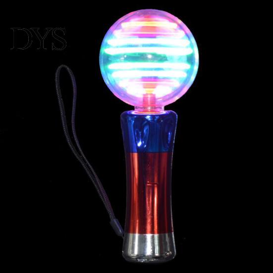 Glow Stick Flash Attractive Cool-lighting 10 Lights Eye-catching Decorative Active Lightstick Atmosphere Plastic Luminous Round Ball Light for Concert