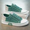 Canvas shoes men's new spring breathable versatile low-top board shoes sports and leisure student cloth shoes lightweight