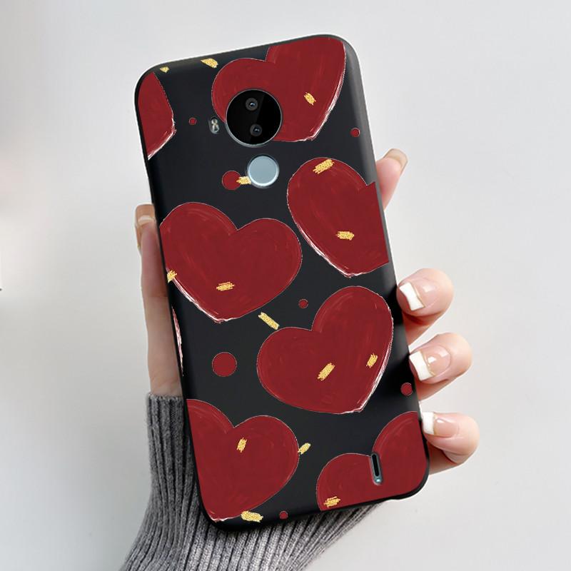 Cute Case For Nokia C30 Capa Coque Printing Shell Protective Cover Soft Silicone Cartoon Phone Casing Fundas