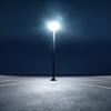 Foldable steel lighting pole, 3 meters, diameter 60mm