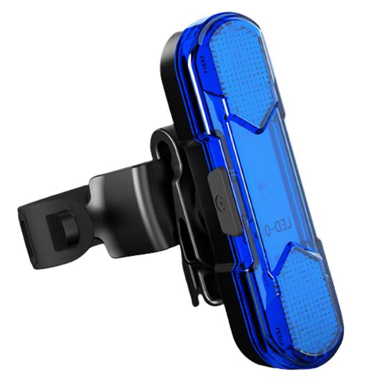 360 Degree Adjustable Bicycle Tail Light Mountain Bike Light USB Charging Lamp