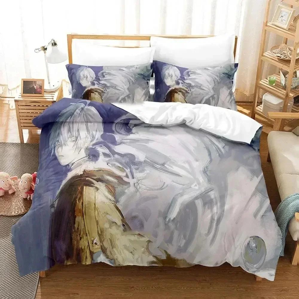 Anime To Your Eternity Bedding Set Duvet Cover Bed Set Quilt Cover Pillowcase Comforter King Queen Size Boys Adult Bedding Set