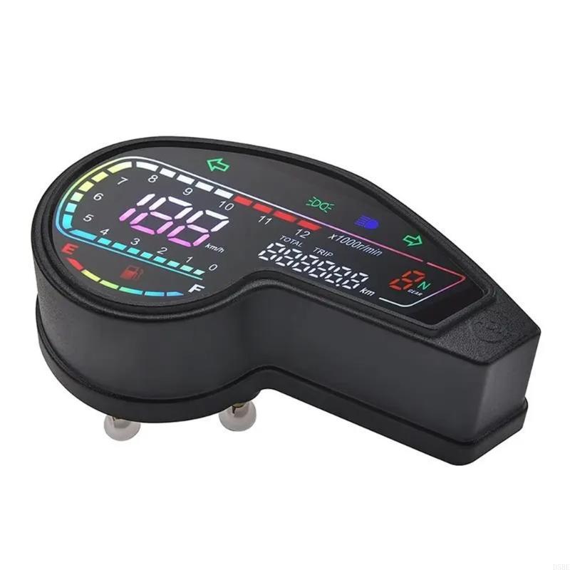 12V Motorcycle Speedometer Odometer trument for DM150 DM200 DM250 XR150 XR150L with High Precise Sensors&LED Display