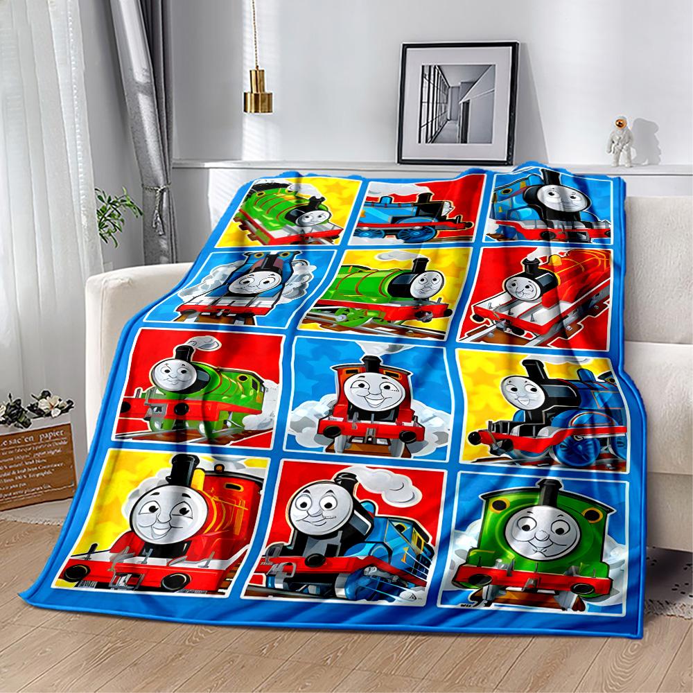 Thomas Friends Adventure Blanket Warmthful Decor Great for Office Bedding Bed for All Seasons Warmthful Decor Gifts For Family Or Friends