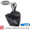 High Quality 6 Speed Car Shift Knob Gear Knob With Leather Boot For BMW 1 Series F20 F21 2011-2016 Car Styling Accessories
