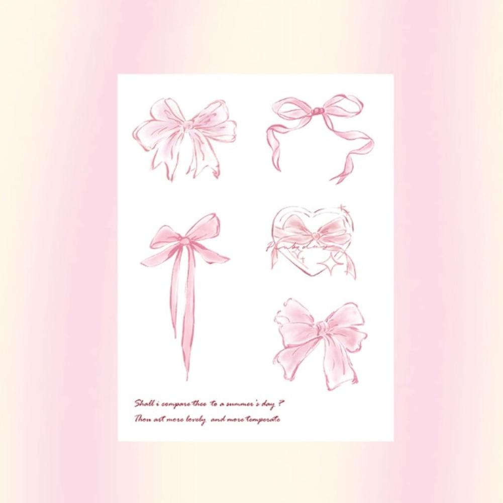Girl Colorful Butterfly Tattoo Sticker Waterproof Niche Sticker Tattoo Long Tattoo Natural Last C5B0