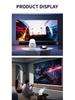 M5pro Mini HD Portable Home Projector - Wireless & Wired Connectivity