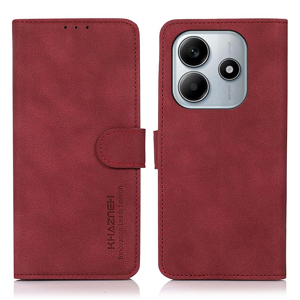 KHAZNEH For Xiaomi Redmi Note 14 5G Stand Case PU Leather Wallet Phone Cover
