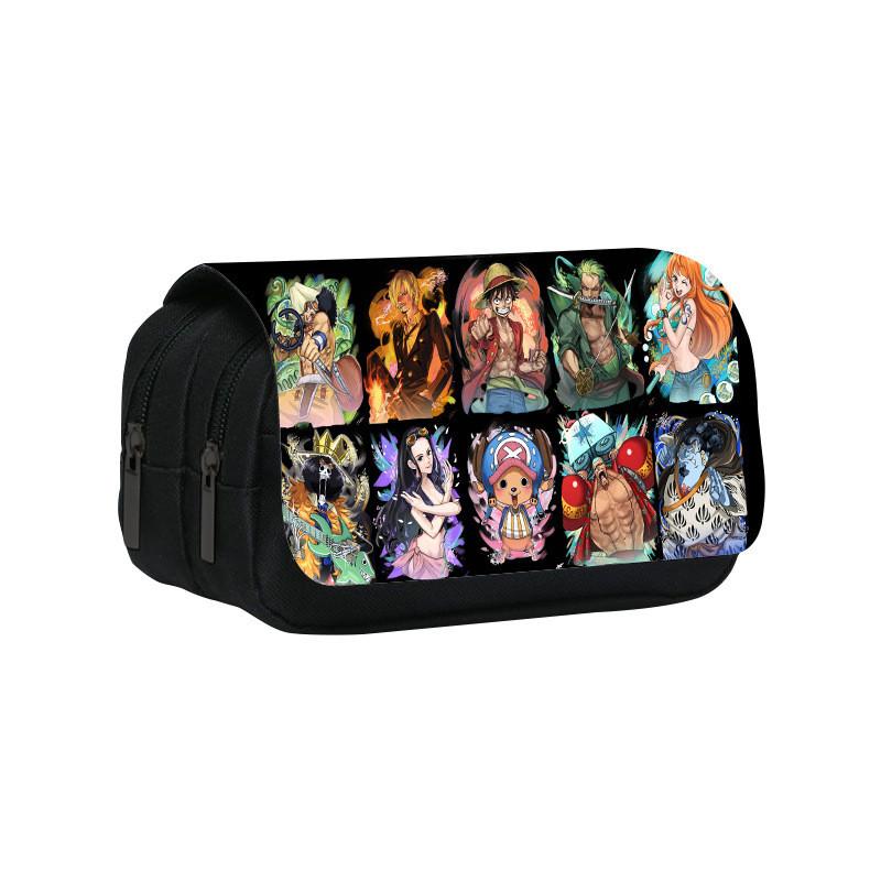 One Piece Student Double Layer Pen Case With Large Capacity For School Organization