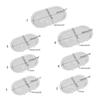 Versatile Resin Dish Mold Elliptical Shape Plate Moulds Resin Casting Mould Silicone Tray Molds for DIY Hand Making