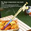 Butane Torch Extended Copper Tube 1300℃ BBQ Flame Gun Copper Aluminum Soldering Tool Liquefied Propane Gas Torch