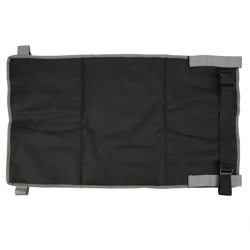 Toddler Airplane Seat Extender Foldable Portable Kids Airplane Bed for Airplane Travel Accessories Black