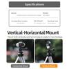Action Camera Holder, Instants Flip Between Portrait and Landscape Stand , Flashes Transfer Companions for GO 3/3S