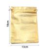 5-10Pcs Silver/Gold Foil Cloth Drawstring Bags Jewelry Gift Bags Candy Beads Bracelet Packing Pouch For Wedding Gift Storage Bag