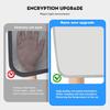Sunshades For Tesla Model 3 Sunroof Highland 2026 Model Y 2020-26 Ice Cloth Buckle Sun Pare Glass Front Rear Skylight AccessoryWindshield Sunshades 1