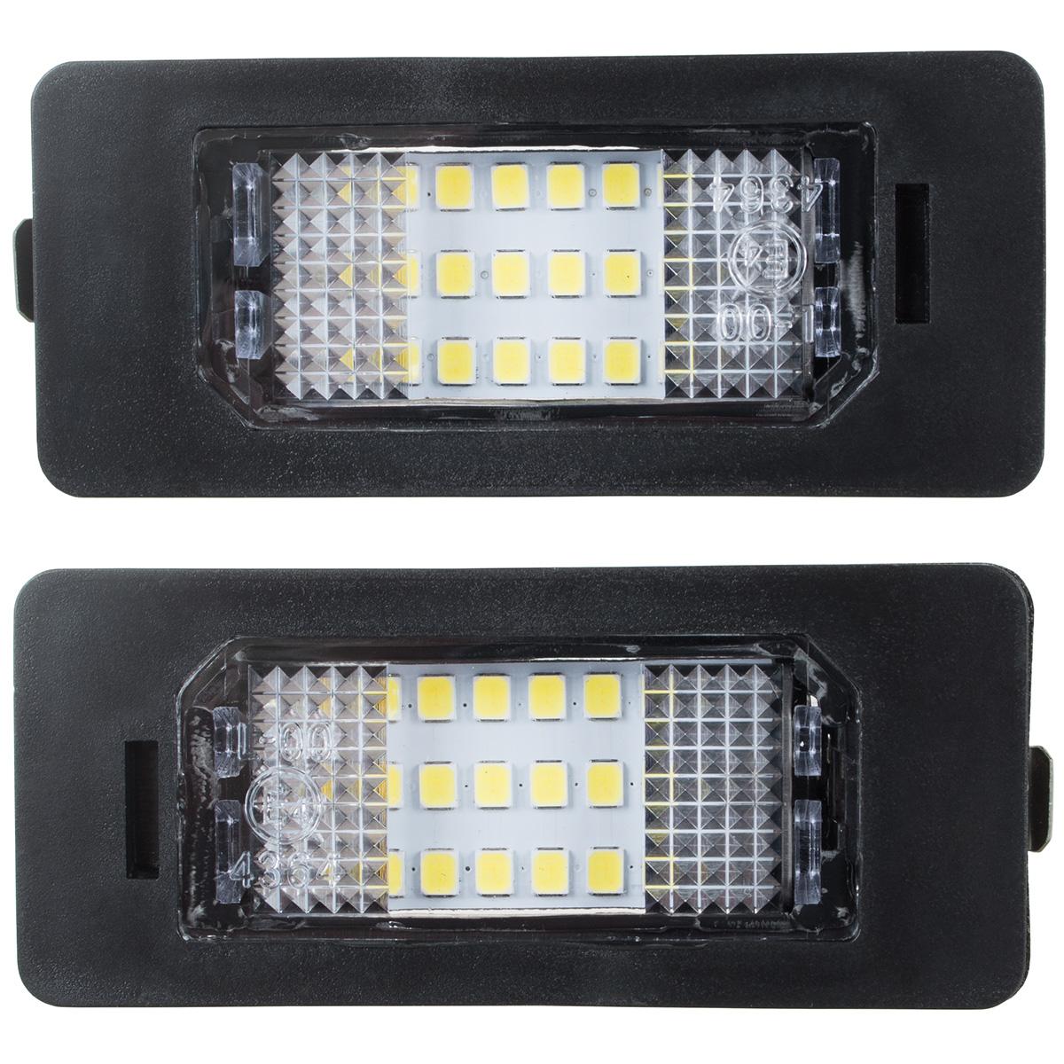 BMW F10 F11 F25 F30 F31 F32 F34 LED license plate lights 2 pcs set